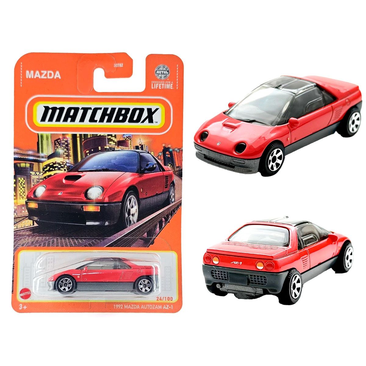 MATCHBOX - 1992 mazda autozam az-1 Matchbox auto coleccion