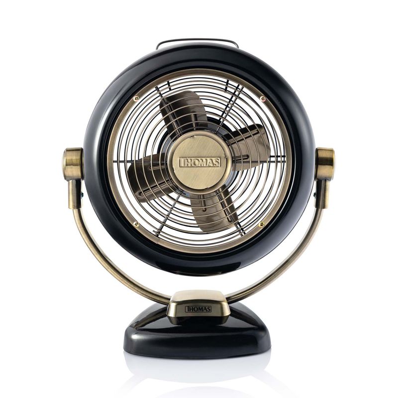 THOMAS - Ventilador de Mesa Retro TH-12BNM