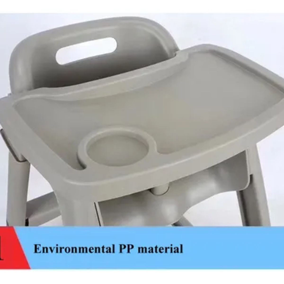 GENERICO - Silla comedor bebé con ruedas + mesa