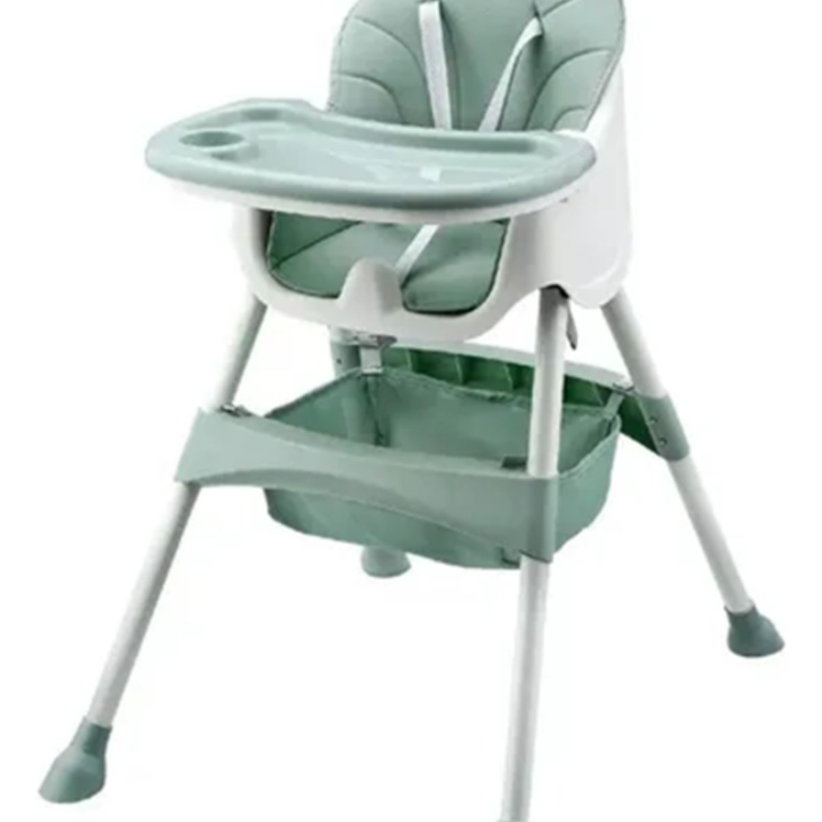 GENERICO - Silla comer portátil 2 en 1 ecocuero importada