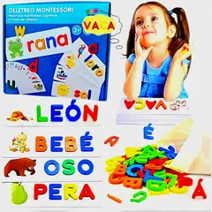 GENERICO - Juego De Aprendizaje Educativo Deletreo De Palabras Español