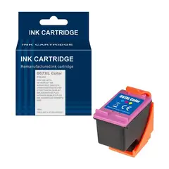 GENERICO - Tinta 667xl Tricolor Compatible con 1275-2375-2775-6475