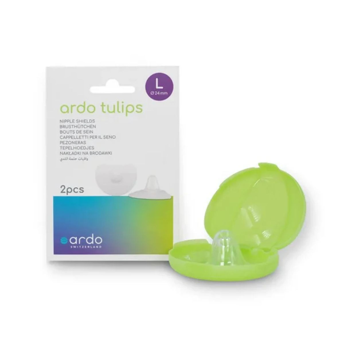 ARDO - Pezoneras de silicona Ardo Tulips 2 uns (63.00.201)