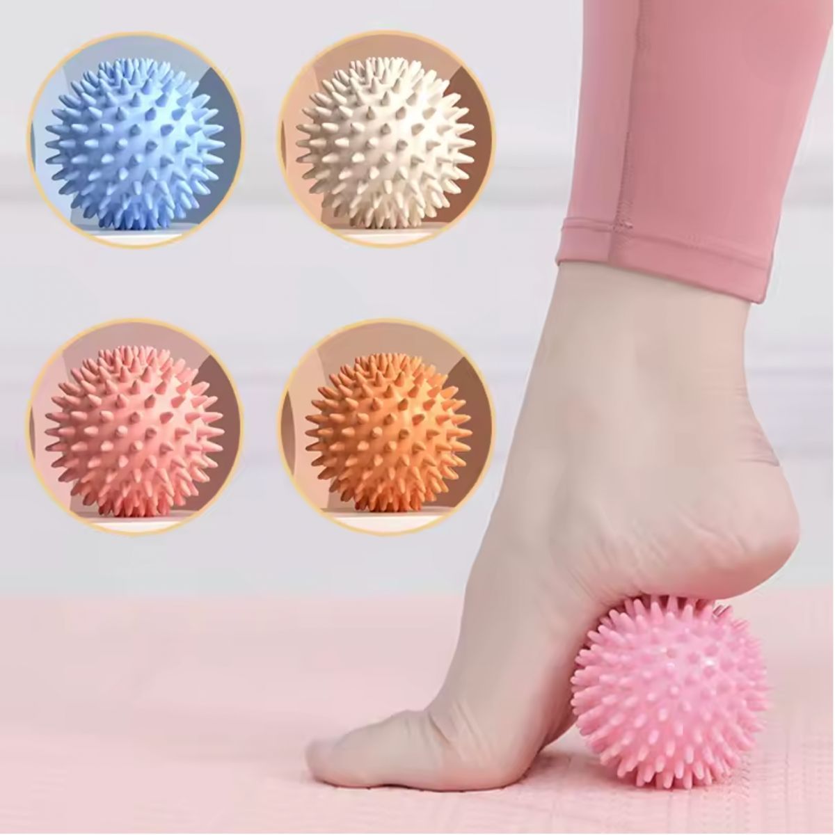 GENERICO - Pelota Masajes Puas Masajes Erizo Rehabilitación Yoga Pilate