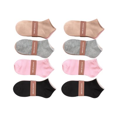 Imagen 2 del producto 12 Pares Calcetín Corta Diabético Mujer Sin Costura Algodón