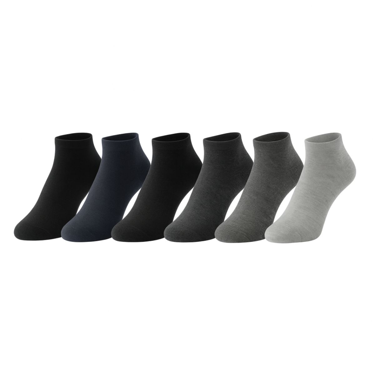GENERICO - 12 Pares Calcetín Corta Diabético Hombre Sin Costura Algodón