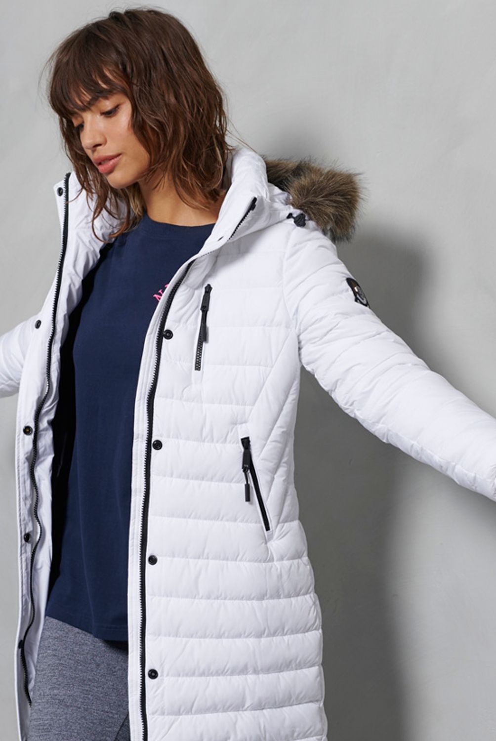 SUPERDRY - Chaqueta Super Fuji Mujer