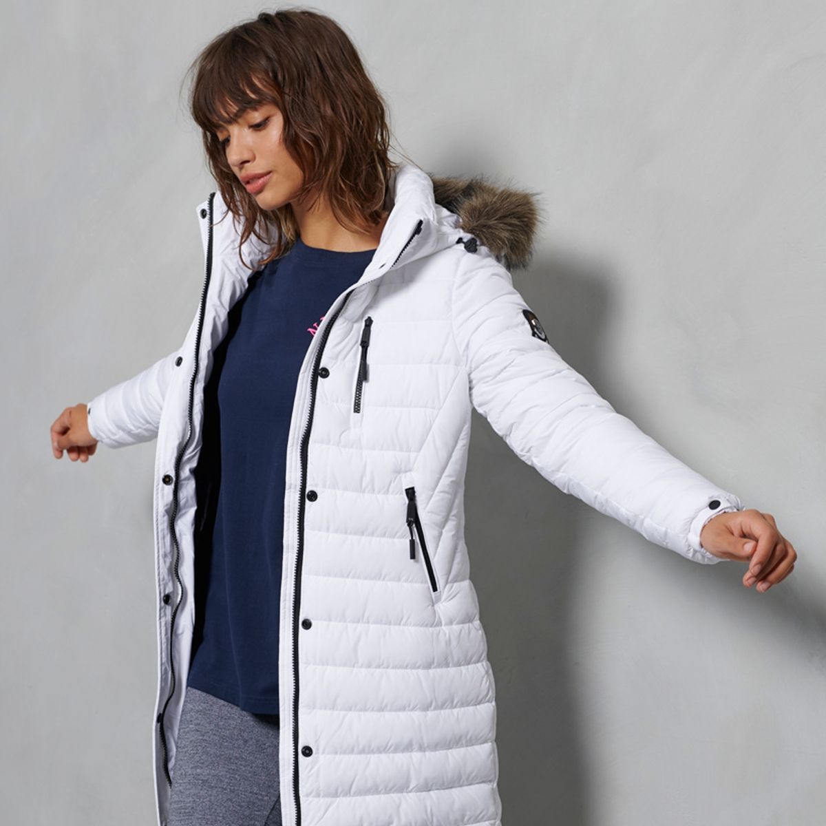 SUPERDRY - Chaqueta Super Fuji Mujer