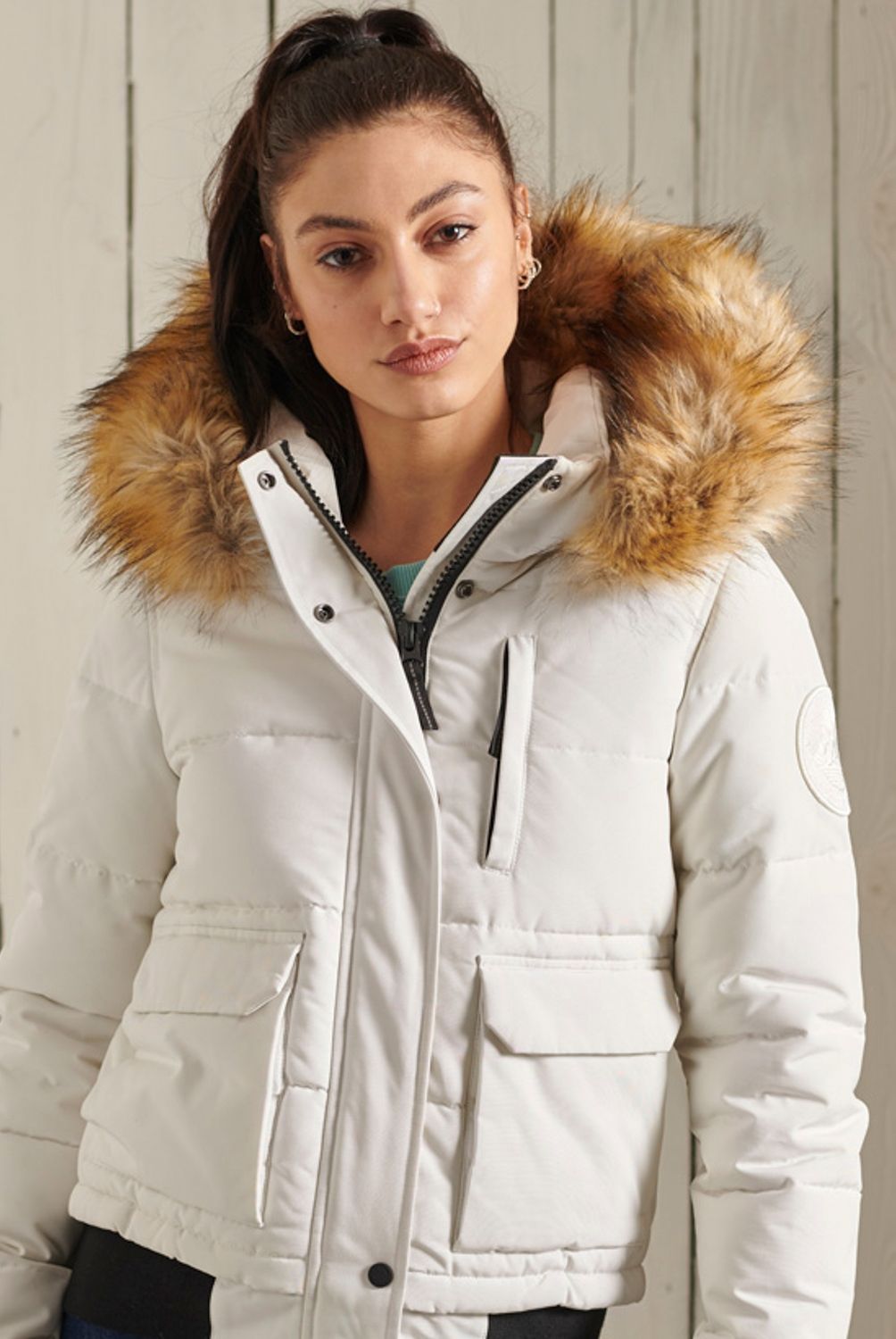 SUPERDRY - Chaquetas Everest Bomber,  Mujer