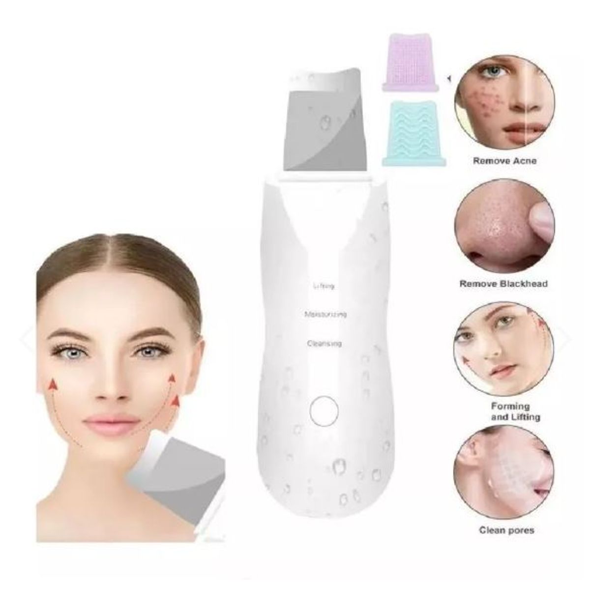 GENERICO - Espatula Facial Ultrasonica Exfoliante