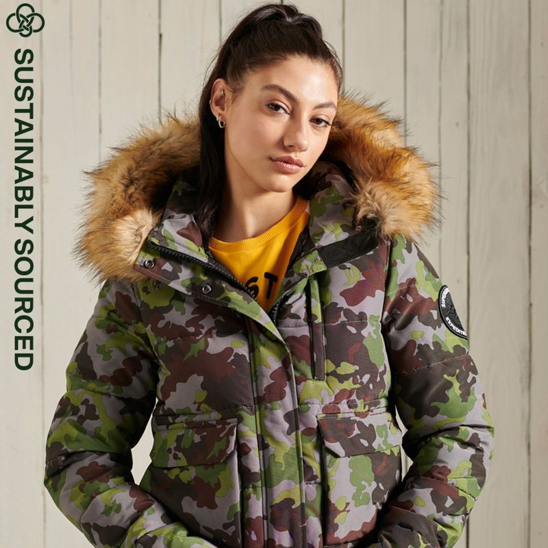 SUPERDRY - Chaquetas Everest Bomber,  Mujer