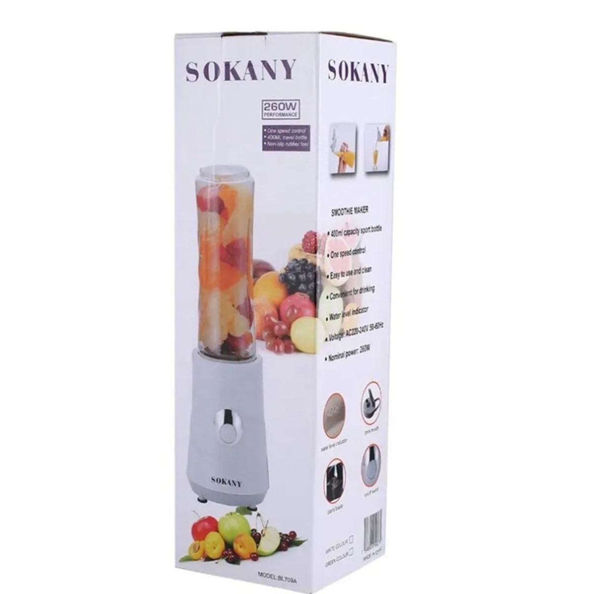 LICUADORA PORTATIL, marca SOKANY - Foto Principal