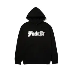 HUF - Poleron negro hombre algodón