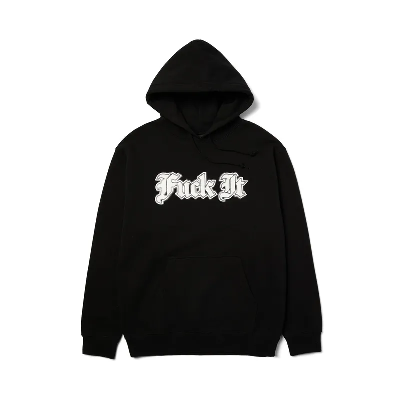 HUF - Poleron negro hombre algodón HUF