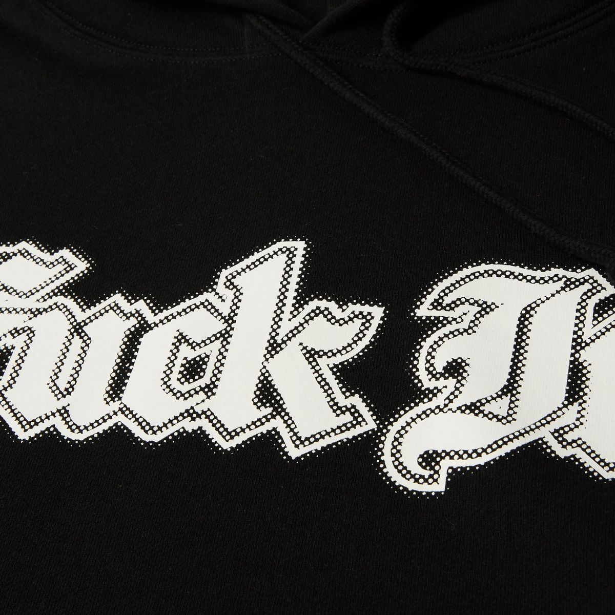 HUF - Poleron negro hombre algodón HUF