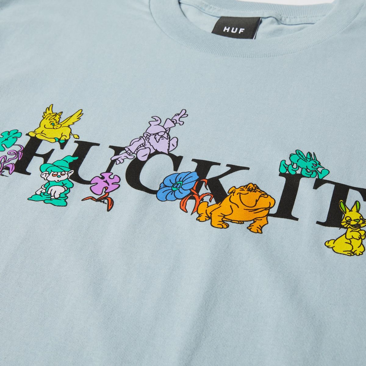 HUF - POLERA HUF TRIP S/S TEE SKY