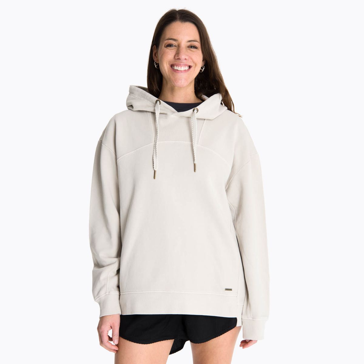 MERRELL - Poleron Mujer Hoodie Arewhana Crema MERRELL