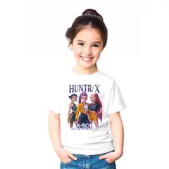 ROLY - Polera Kpop Guerreras K-pop Huntrix Demon Hunters Algodon