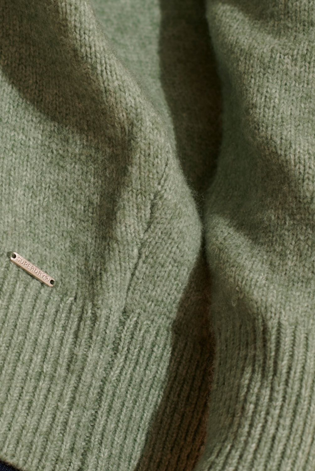 SUPERDRY - Sweater Holgado Con Cuello V Mujer