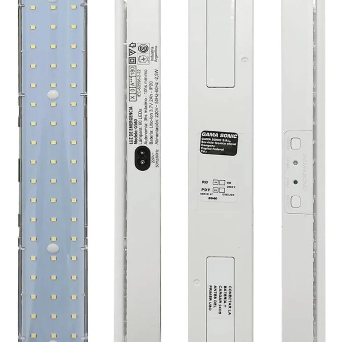 GENERICO - Luminaria De Emergencia 60 Led 210 Horas Litio-ion 1x