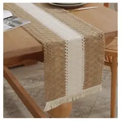 ALMA & DECO - Camino de Mesa Nature Desert 30 cm. X 180 cm.