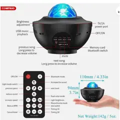 GENERICO - Proyector Ovni Galaxia Parlante Nuevo Top Ventas