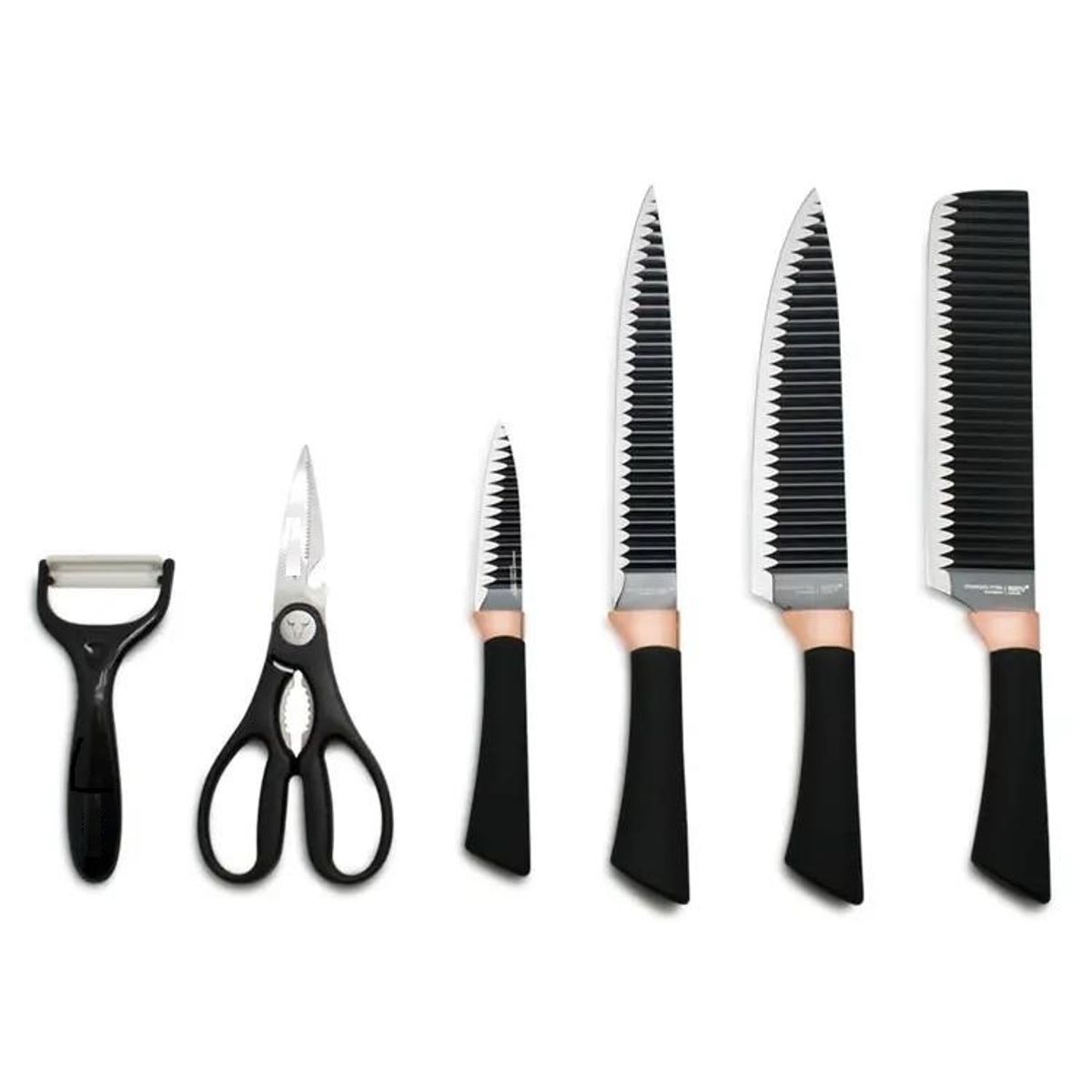 GENERICO - Set De Cuchillos Pro Nuevo