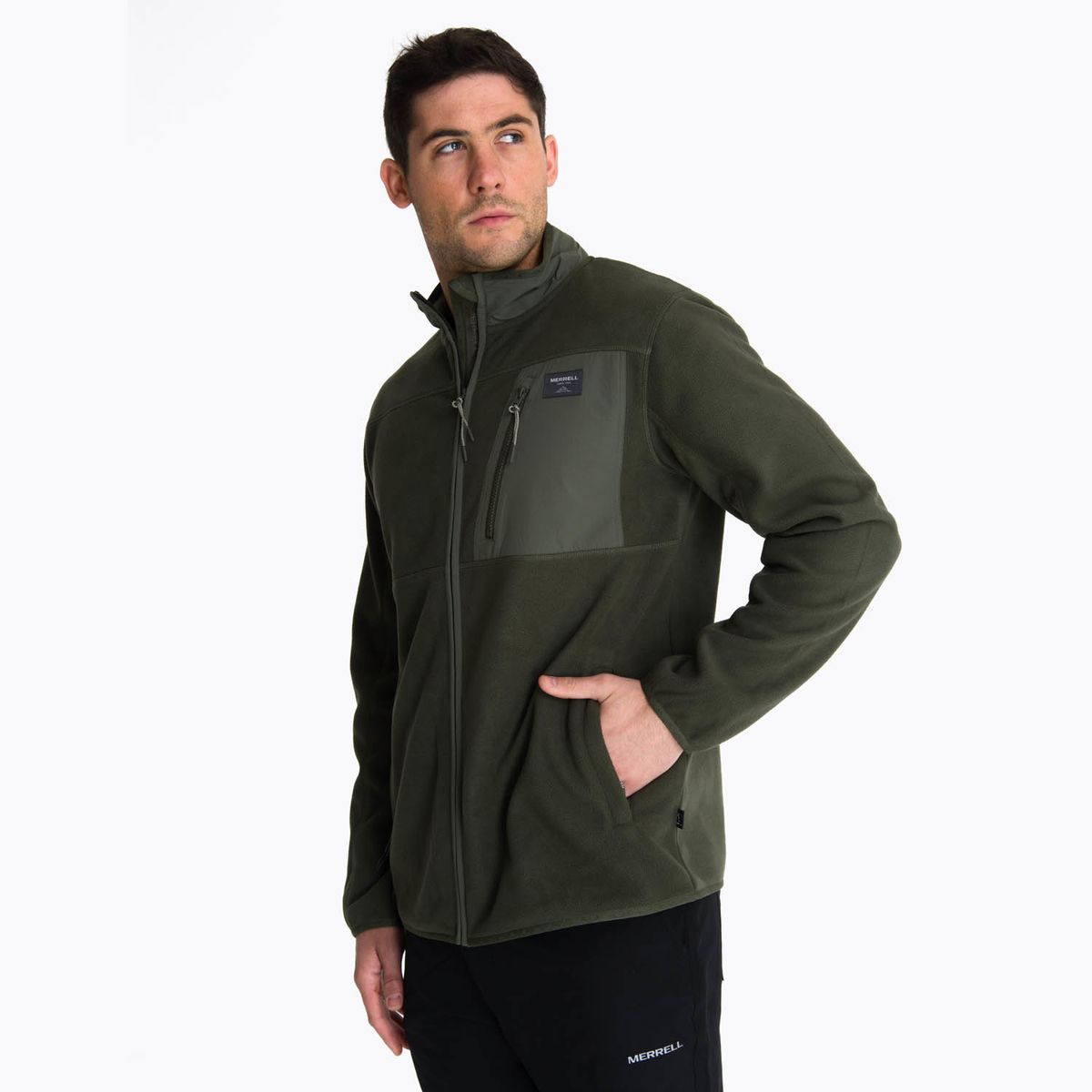 MERRELL - Polar Hombre Microfleece Wellington Verde MERRELL