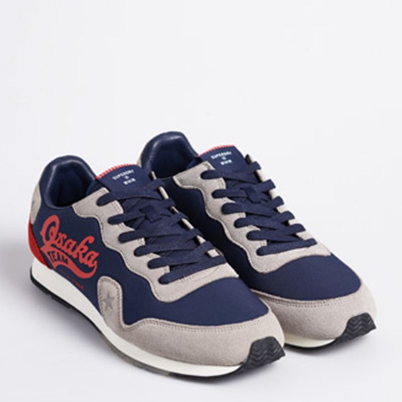 SUPERDRY - Retro Osaka Zapatilla Running Hombre