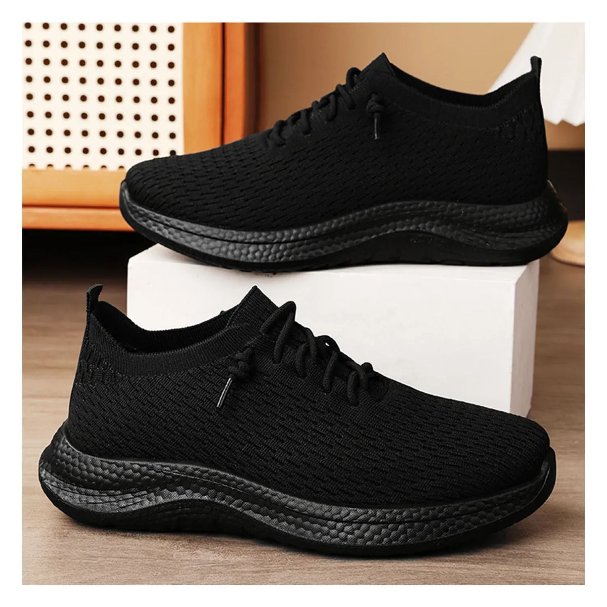 TIOZONEY - Zapatos de malla transpirable