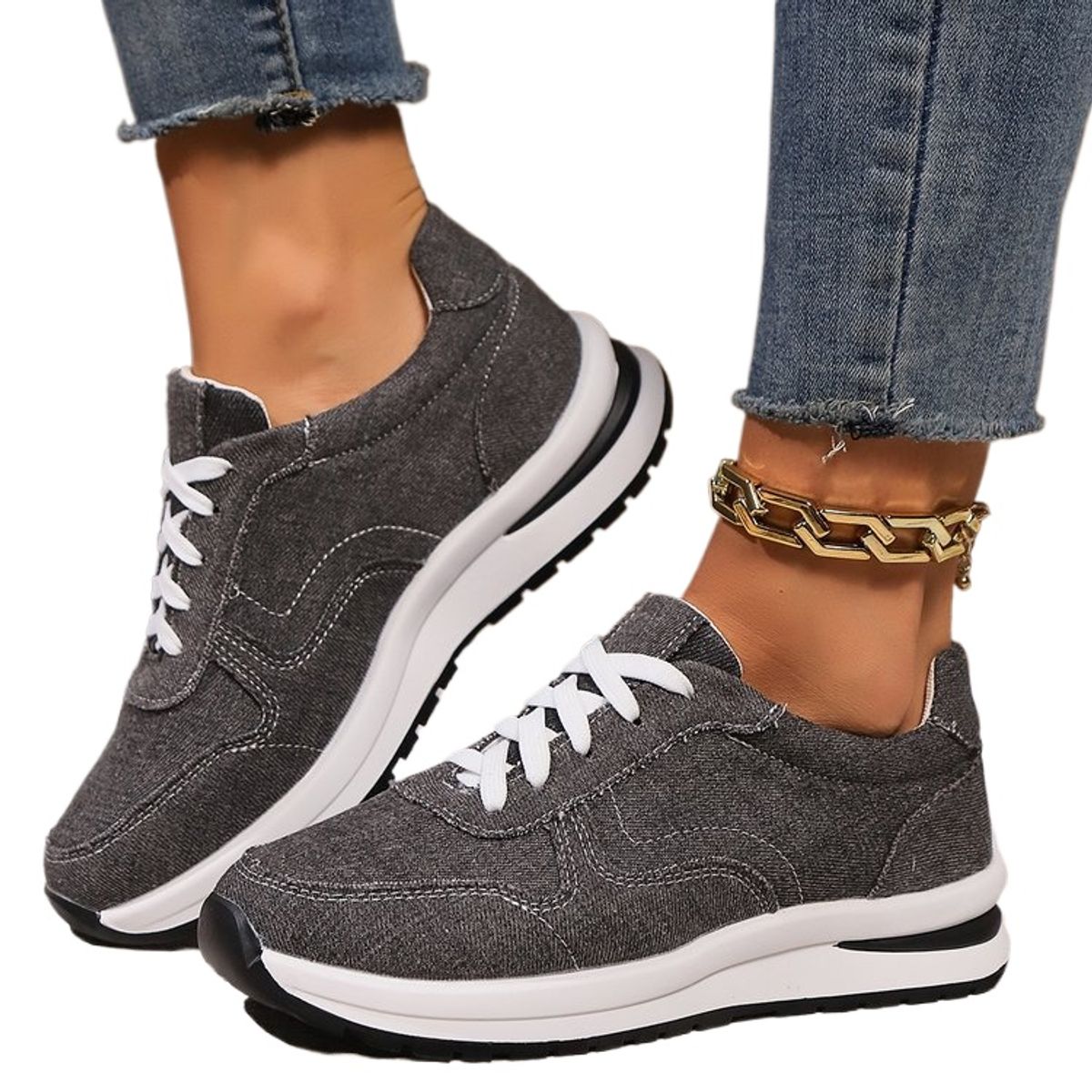 TIOZONEY - Zapatos de mujer con suela blanda