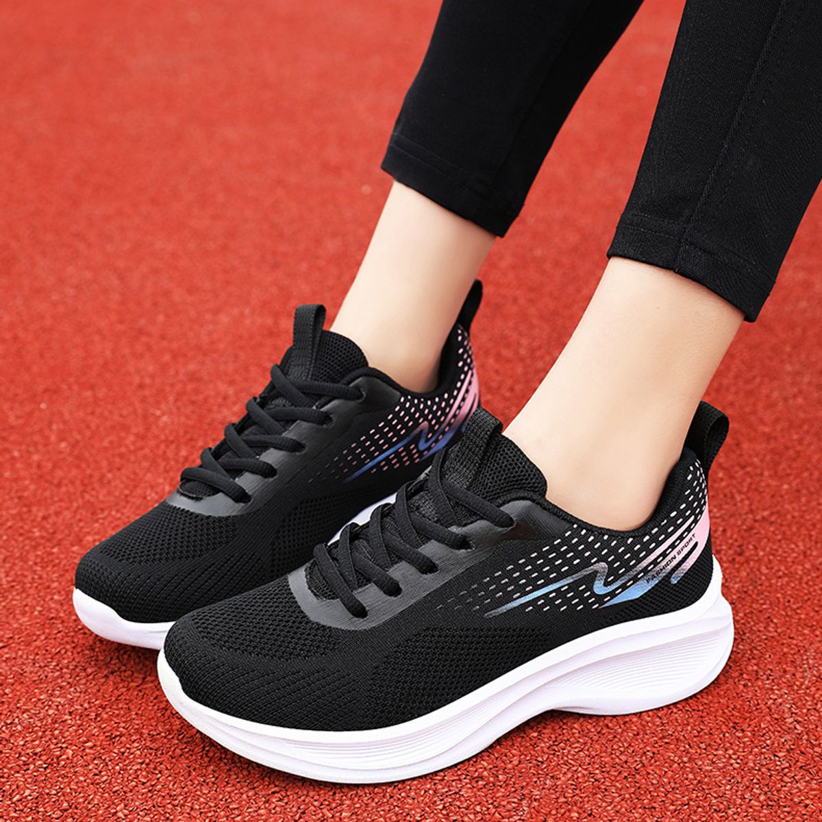 TIOZONEY - Zapatillas deportivas transpirables