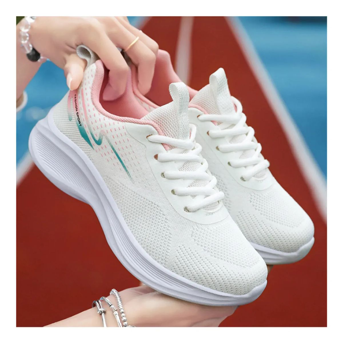 TIOZONEY - Zapatillas deportivas transpirables