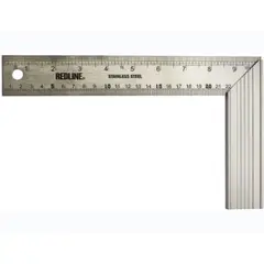 RED LINE - Escuadra carpintera aluminio 10"