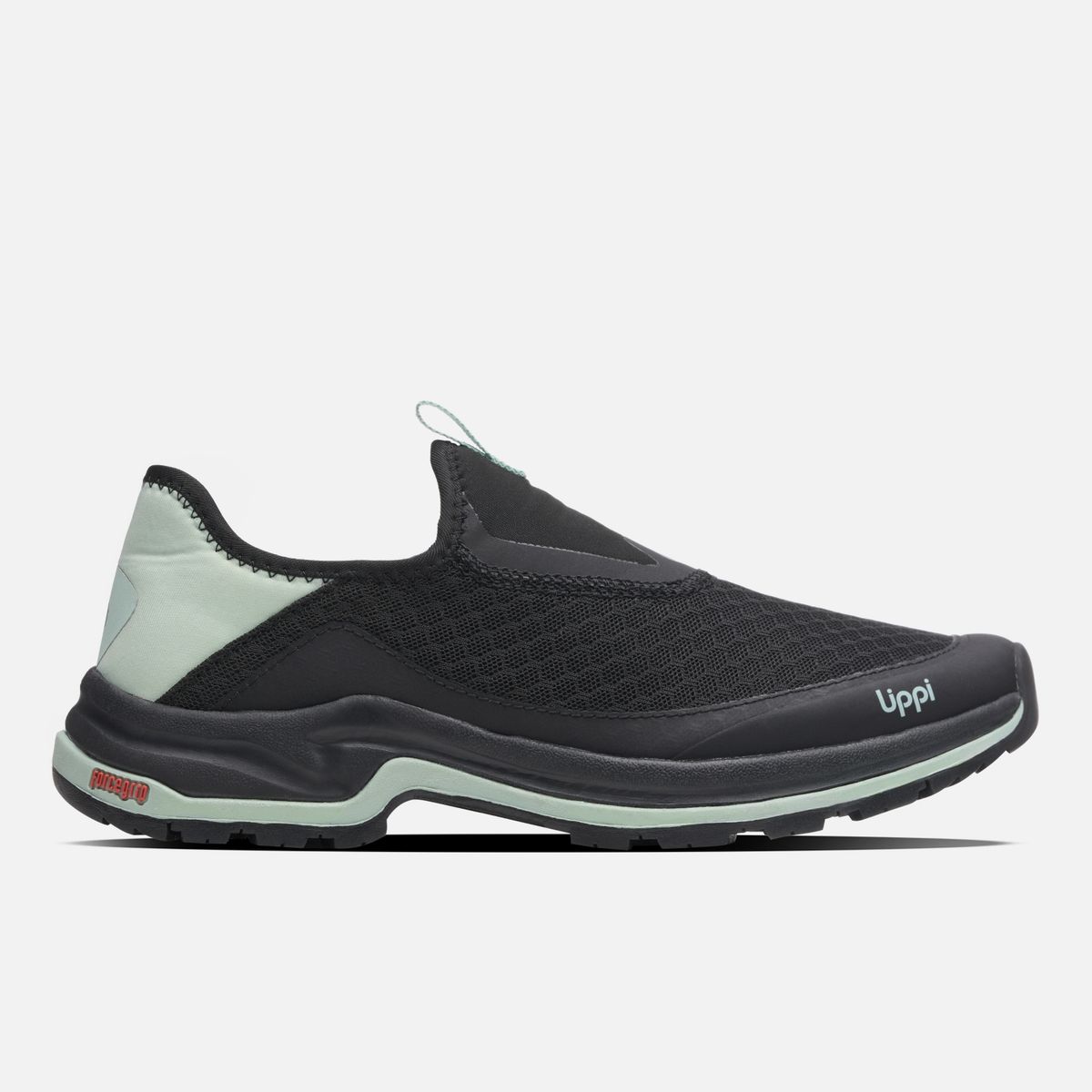 LIPPI - Zapatilla Mujer Panal III Negro / Jade Lippi