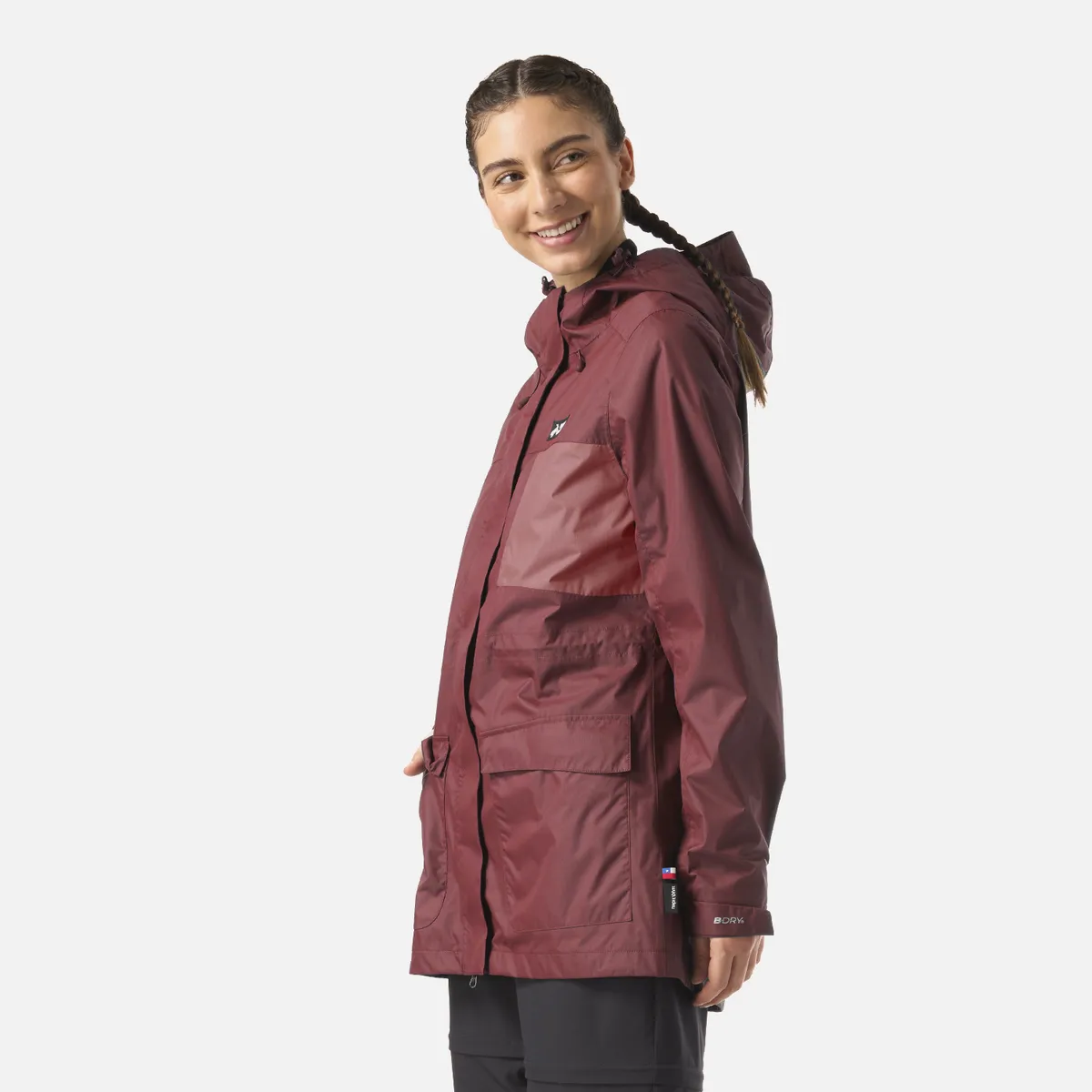 HAKA HONU - Chaqueta Mujer Kauai Vino Haka Honu