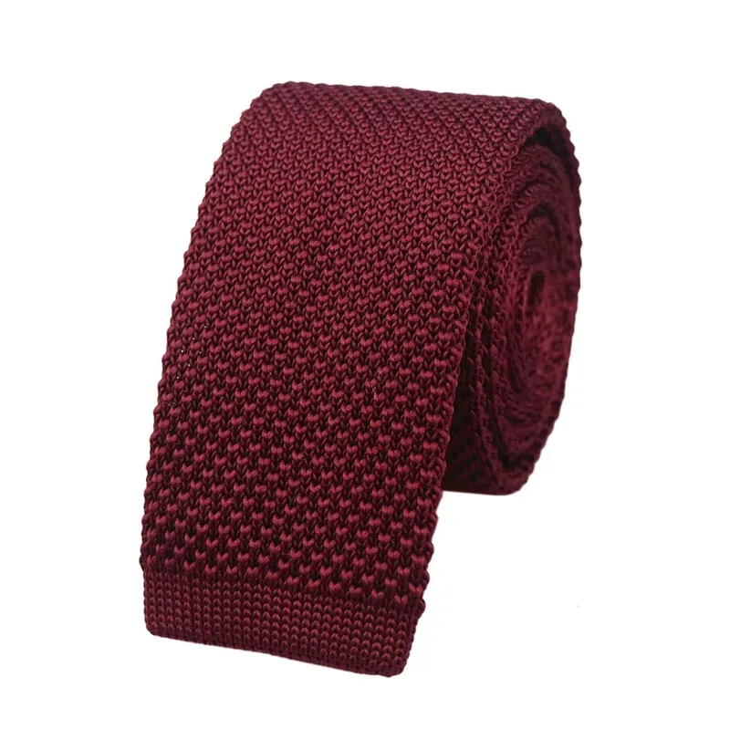 COLETTE - Corbata Tejida De Punto Elegante Colores Varios