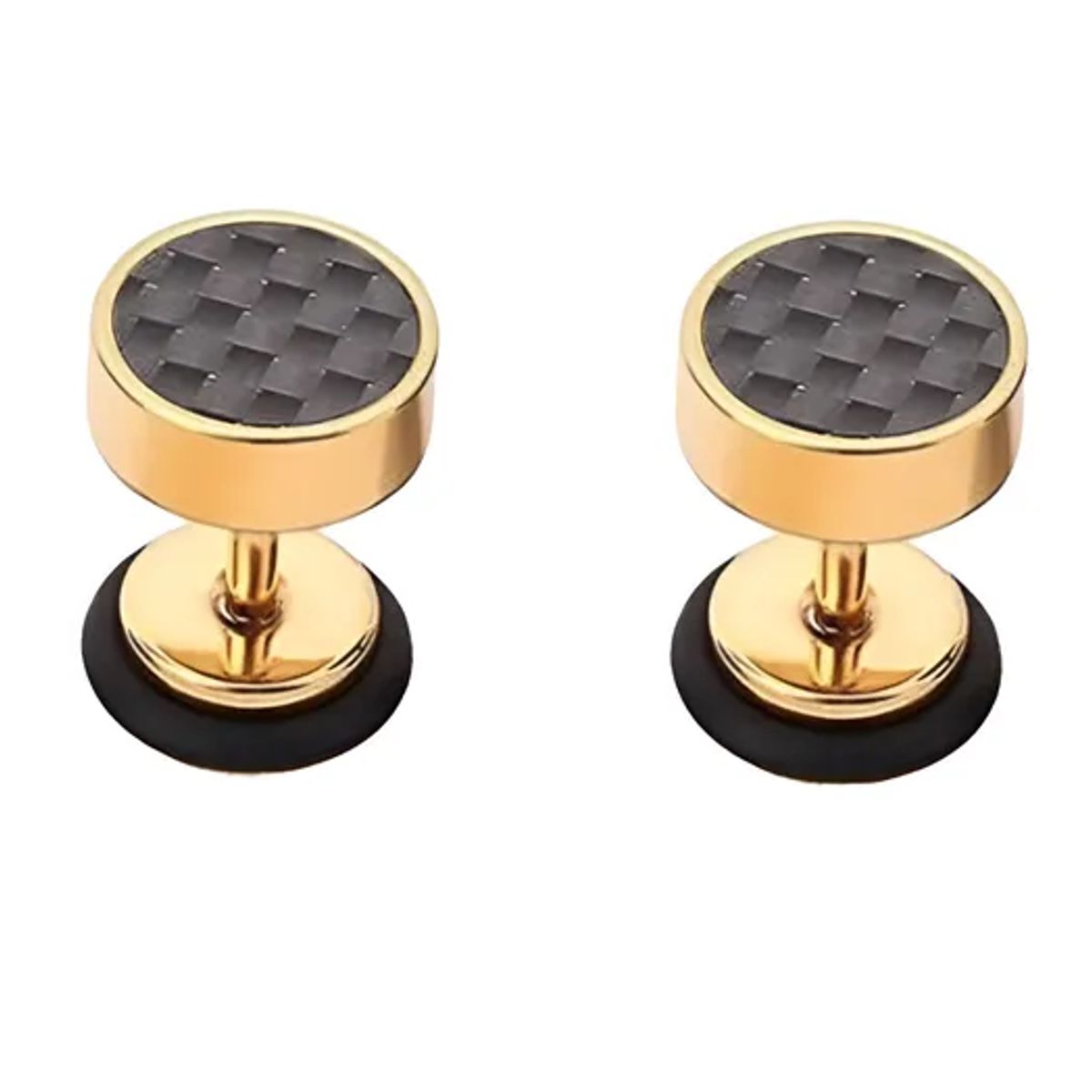 GENERICO - Aros Gold Space Fibra De Carbono Hombre Mujer Moda
