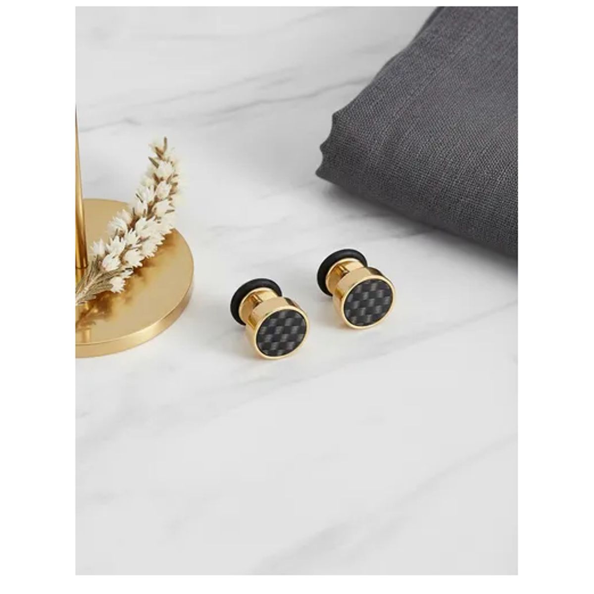 GENERICO - Aros Gold Space Fibra De Carbono Hombre Mujer Moda