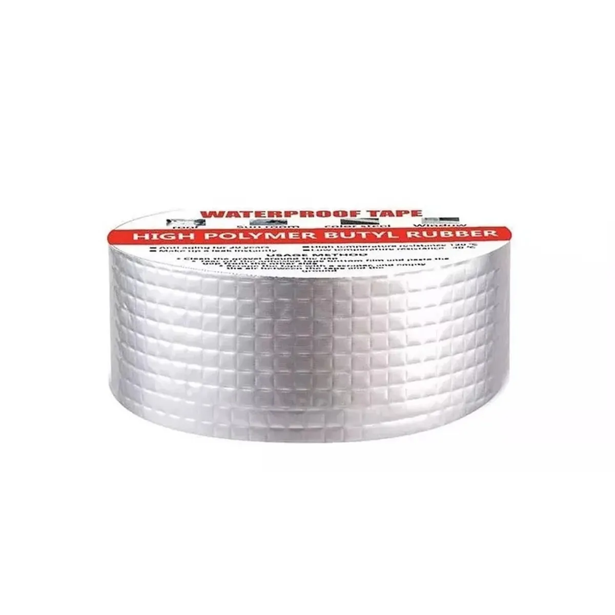 GENERICO - CINTA SELLADOR BUTILO TECHO GOTERA IMPERMEABLE 5CMX10MTRS
