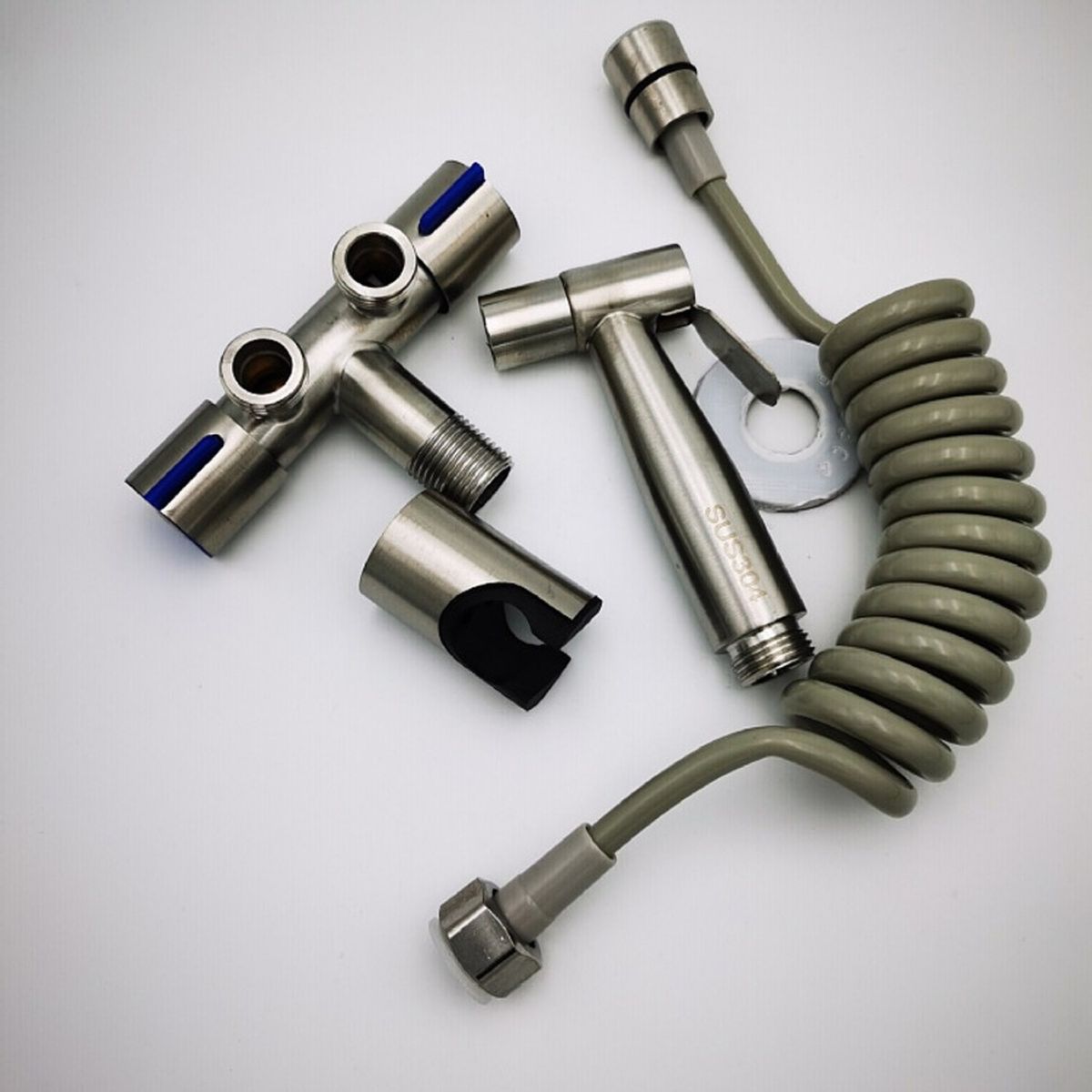 GENERICO - DUCHA BIDET ÁRABE INODORO ACERO INOXIDABLE