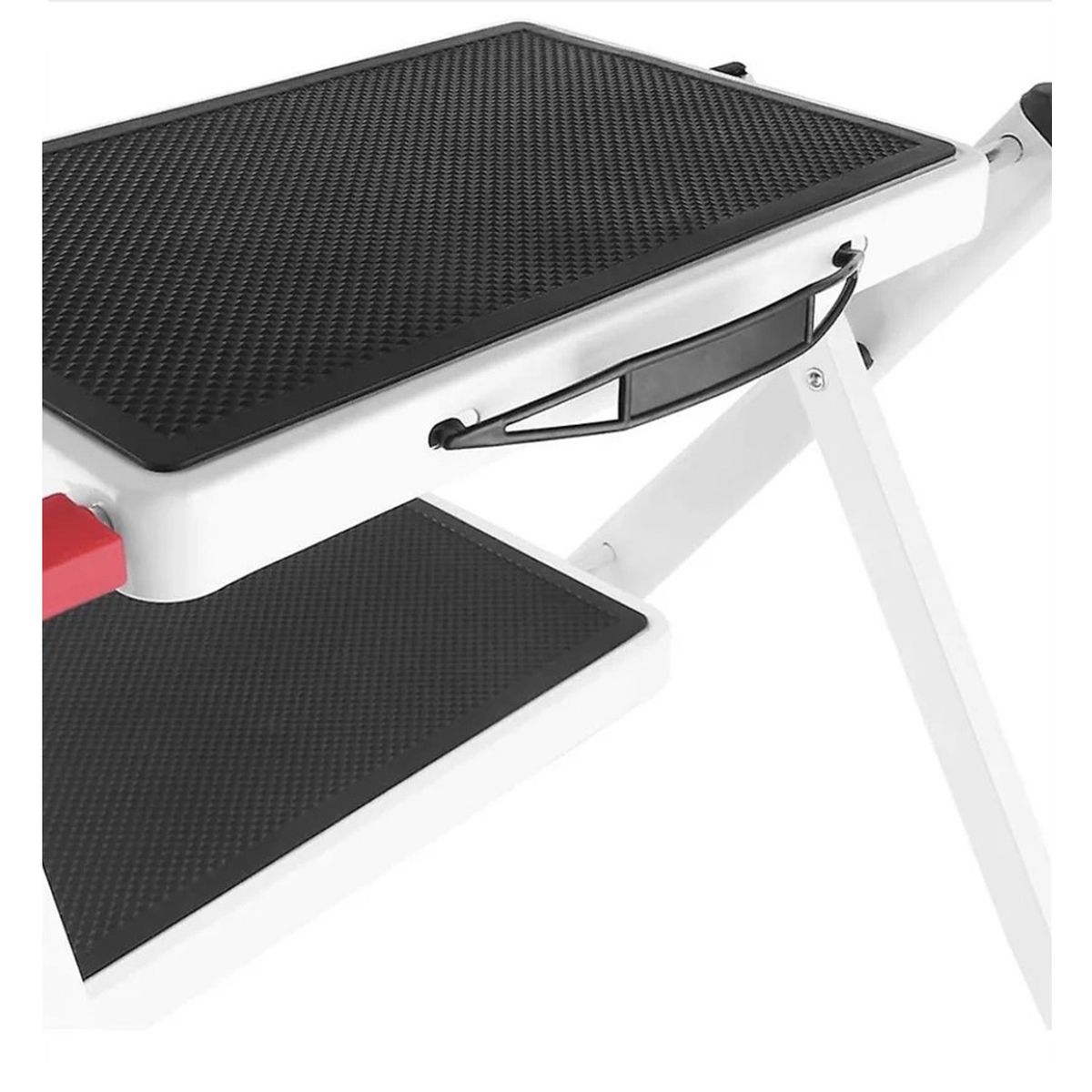 GENERICO - ESCALERA MULTIUSO PLEGABLE 2 PELDAÑOS ULTRA COMPACTA