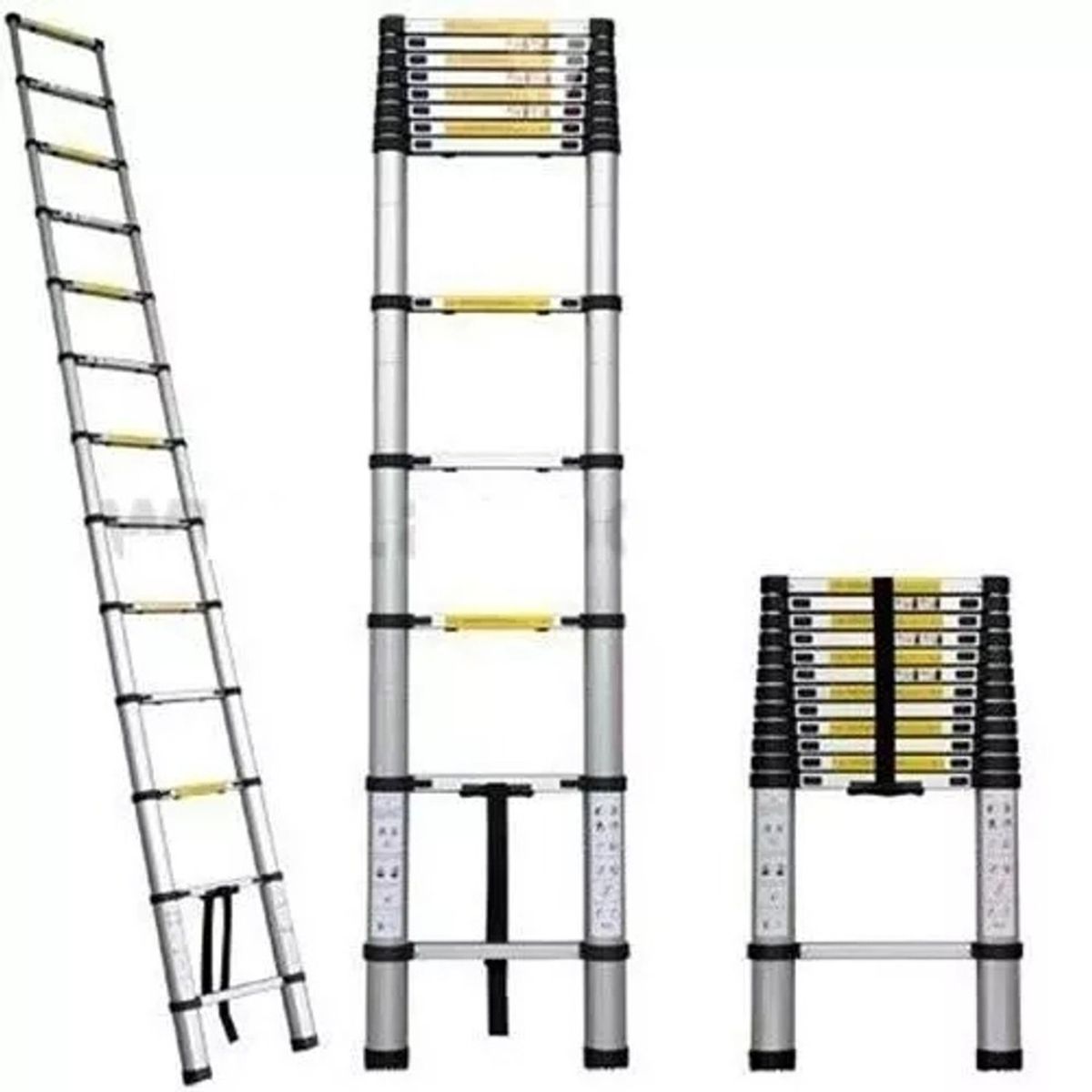 ESCALERA TELESCOPICA SOPORTA 150KG ALUMINIO RETRÁCTIL 32 M, marca GENERICO - Foto Principal