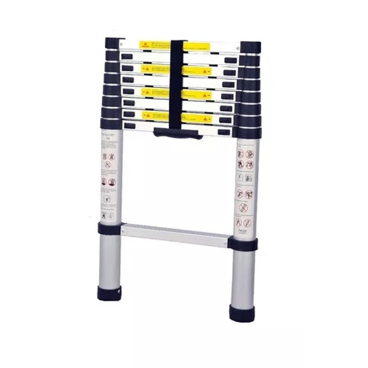ESCALERA TELESCOPICA SOPORTA 150KG ALUMINIO RETRÁCTIL 32 M, marca GENERICO - Foto 2