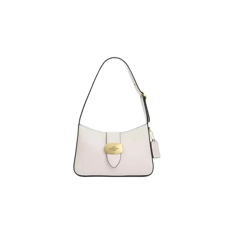COACH - COACH Outlet Bolso de hombro para mujer de piel de becerro