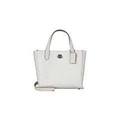COACH - WILLOW TOTE Bandolera de PVC y cuero para mujer