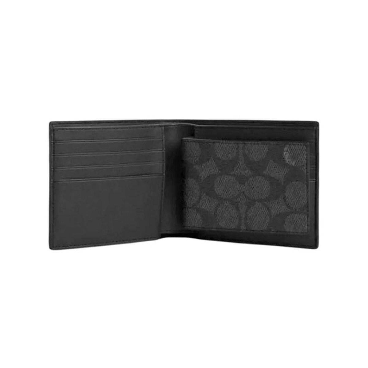 COACH - COACH Outlet Portalápices para hombre de PVC con detalles de cuero