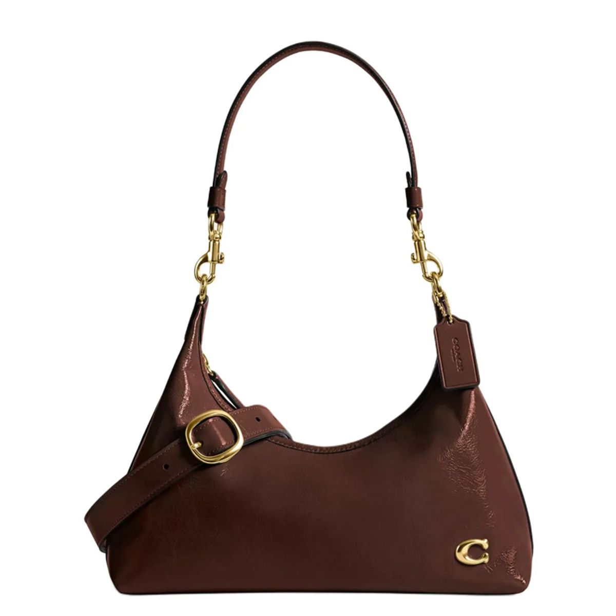 COACH - COACH Retail Bolso de hombro cruzado para mujer de cuero