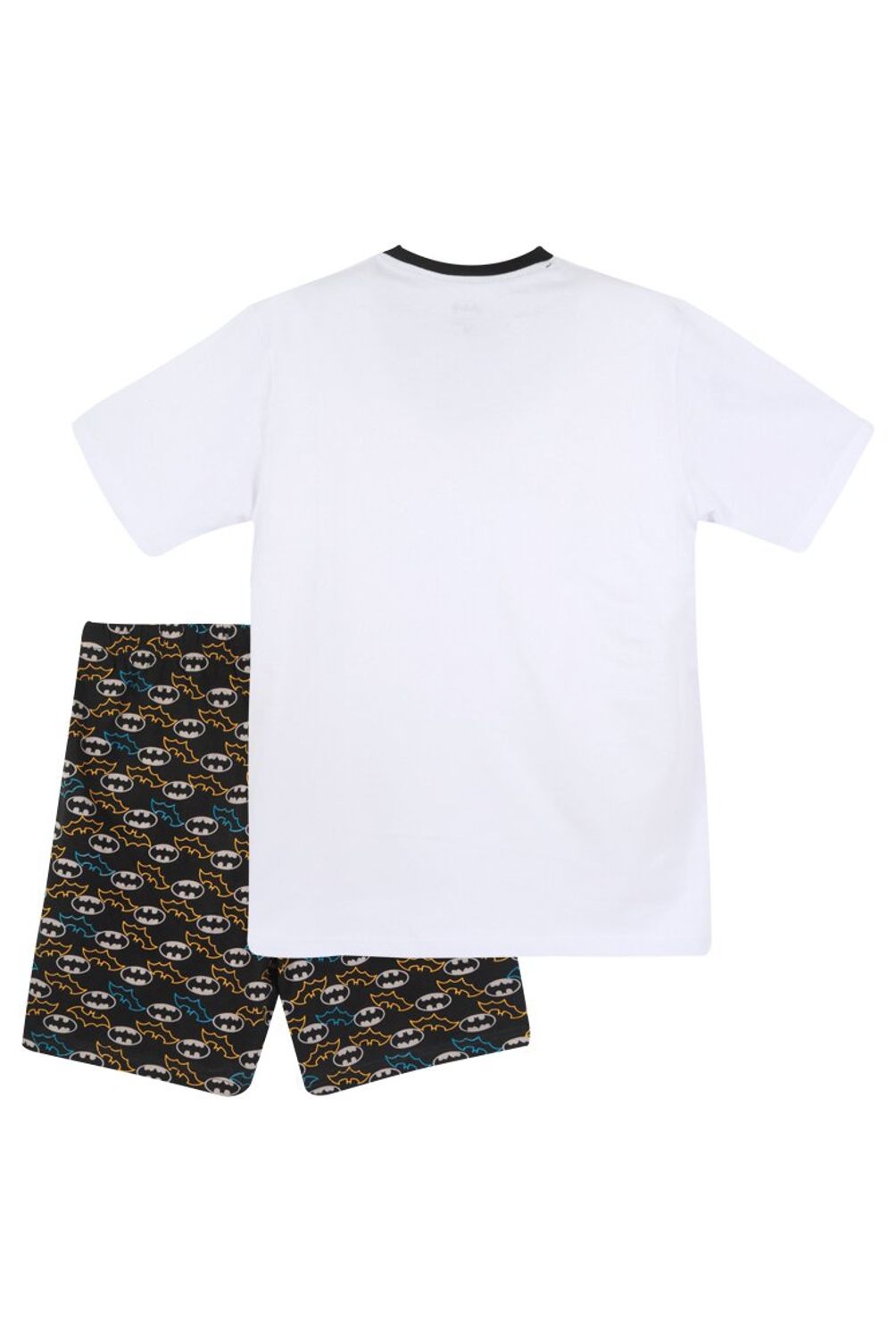 DC COMICS - Pijama Hombre Batman Style Blanco