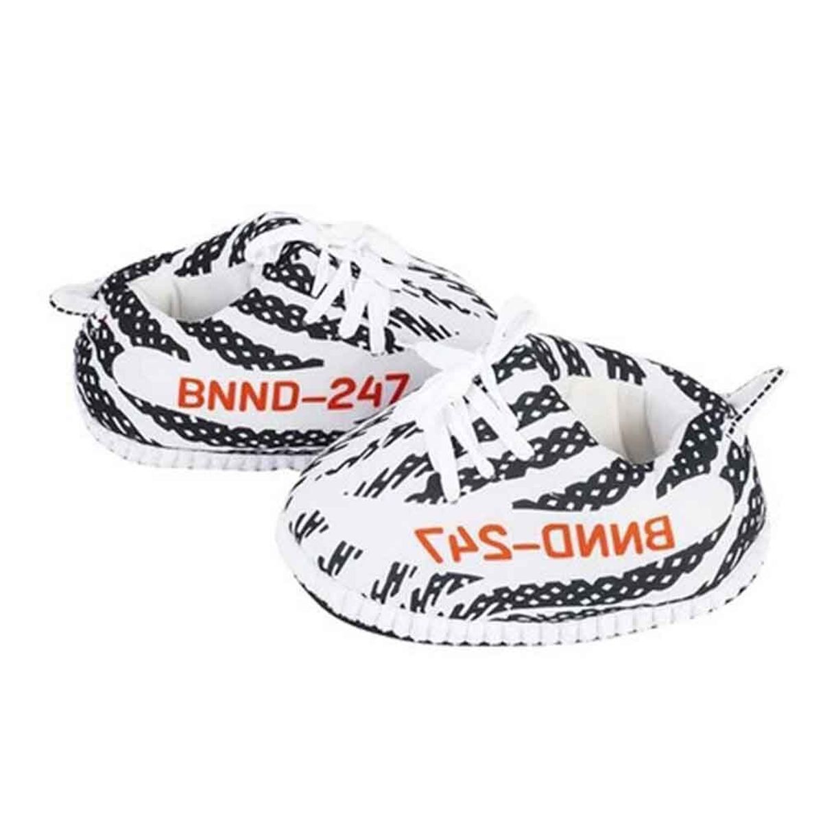 BESTAMERICA - Pantuflas Blanco/Negro